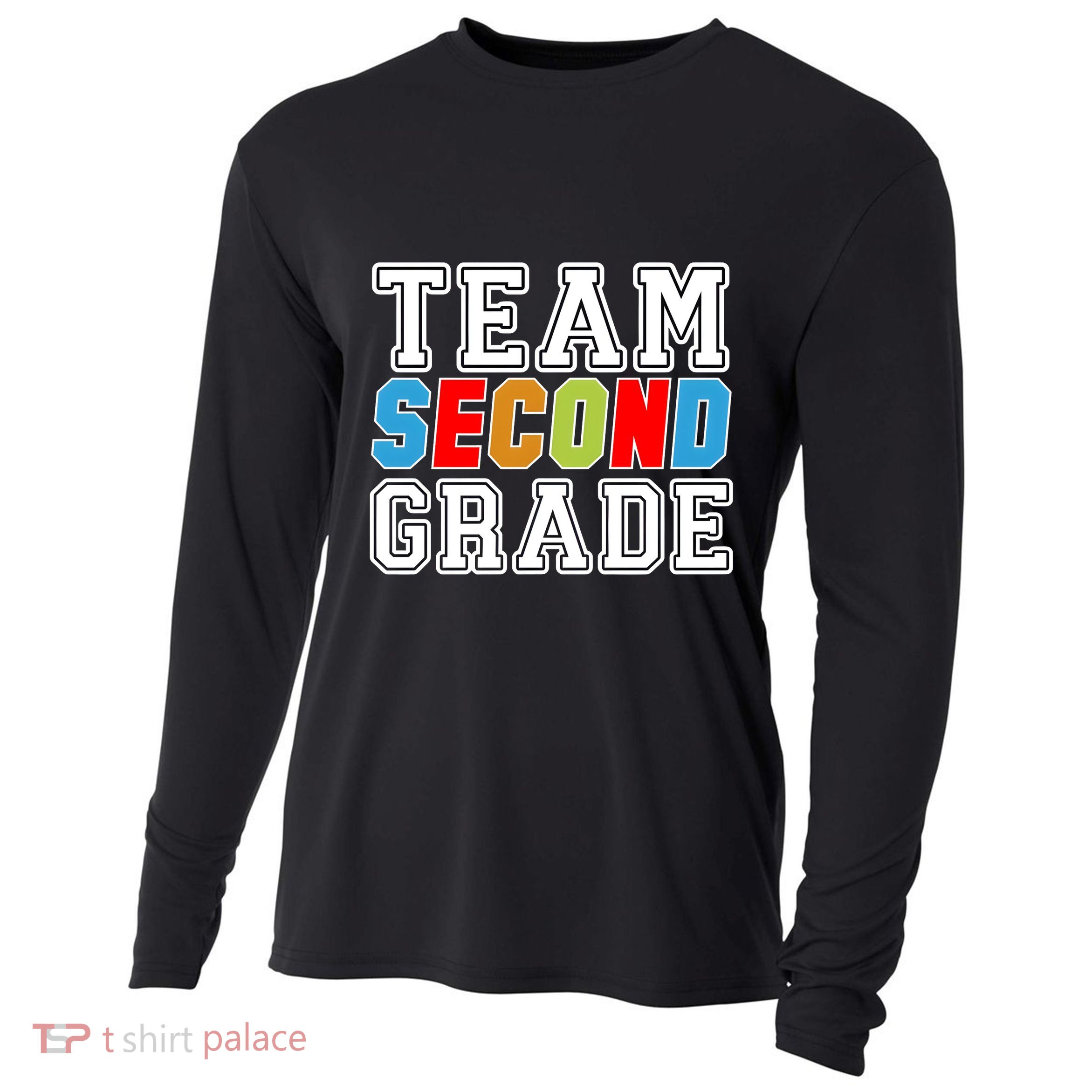Team Second Grade Cooling Performance Long Sleeve Crew