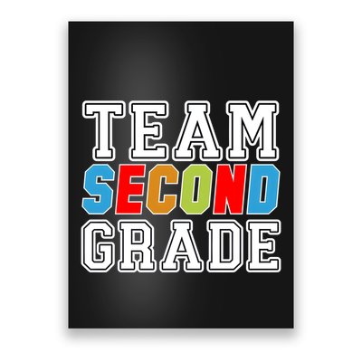 Team Second Grade Poster