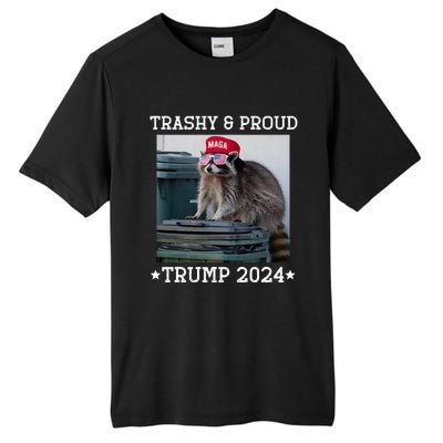 Trump’S Supporters Garbage Joe Biden Trashy And Proud Trump Tall Fusion ChromaSoft Performance T-Shirt