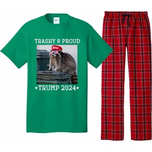 Trump’S Supporters Garbage Joe Biden Trashy And Proud Trump Pajama Set