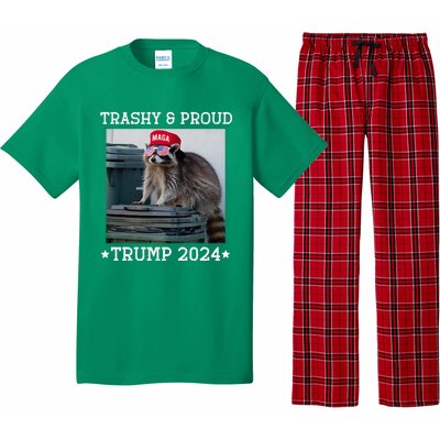 Trump’S Supporters Garbage Joe Biden Trashy And Proud Trump Pajama Set