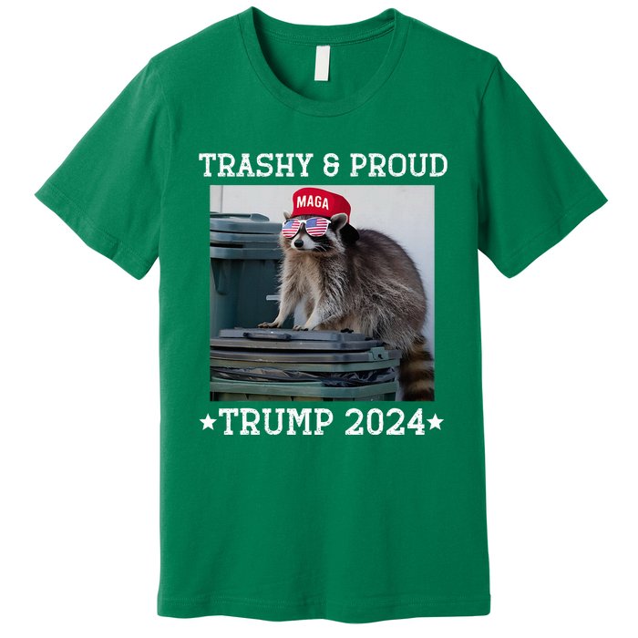 Trump’S Supporters Garbage Joe Biden Trashy And Proud Trump Premium T-Shirt