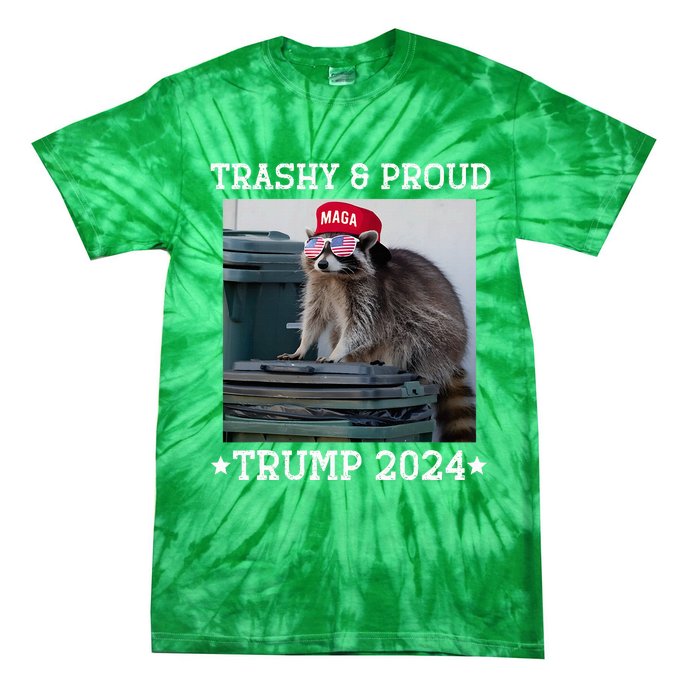 Trump’S Supporters Garbage Joe Biden Trashy And Proud Trump Tie-Dye T-Shirt