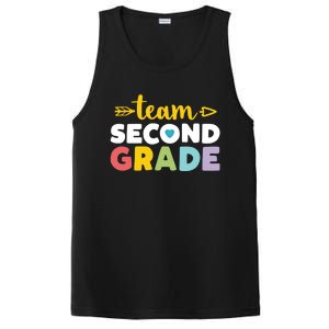 Team Second Grade Cool Gift 2Nd Student Teacher First Day PosiCharge Competitor Tank