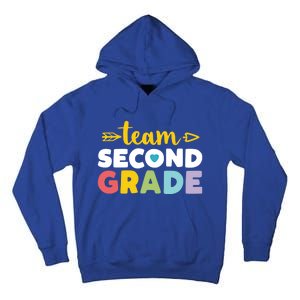 Team Second Grade Cool Gift 2Nd Student Teacher First Day Tall Hoodie