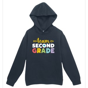 Team Second Grade Cool Gift 2Nd Student Teacher First Day Urban Pullover Hoodie