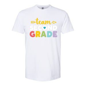 Team Second Grade Cool Gift 2Nd Student Teacher First Day Softstyle CVC T-Shirt