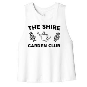 The Shire Garden Club Cool Gift Women's Racerback Cropped Tank