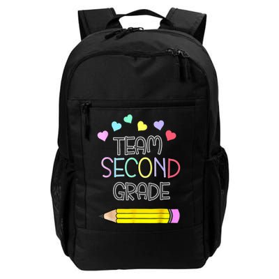 Team Second Grade Pencil Back To School Teacher Student Gift Backpack