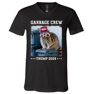 Trump’S Supporters Garbage Joe Biden Republican Garbage Crew V-Neck T-Shirt