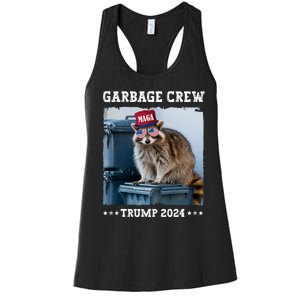 Trump’S Supporters Garbage Joe Biden Republican Garbage Crew Women's Racerback Tank