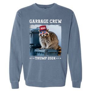 Trump’S Supporters Garbage Joe Biden Republican Garbage Crew Garment-Dyed Sweatshirt