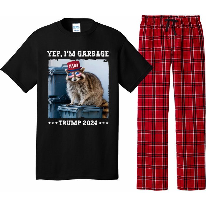 Trump’S Supporters Garbage Joe Biden Republican Trump 2024 Pajama Set