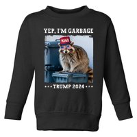 Trump’S Supporters Garbage Joe Biden Republican Trump 2024 Toddler Sweatshirt