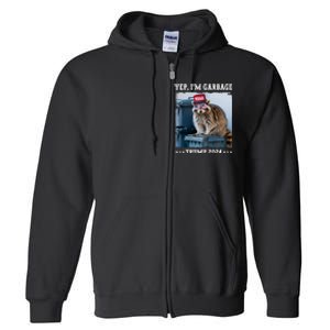 Trump’S Supporters Garbage Joe Biden Republican Trump 2024 Full Zip Hoodie