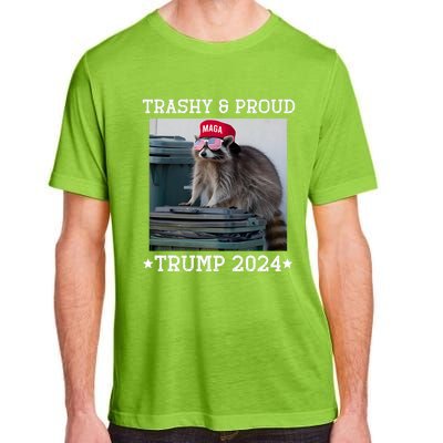 Trump’S Supporters Garbage Joe Biden Trashy And Proud Trump Adult ChromaSoft Performance T-Shirt