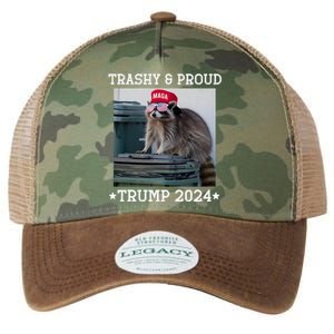 Trump’S Supporters Garbage Joe Biden Trashy And Proud Trump Legacy Tie Dye Trucker Hat