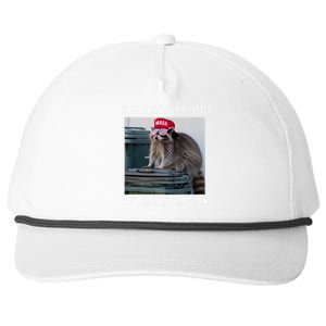 Trump’S Supporters Garbage Joe Biden Trashy And Proud Trump Snapback Five-Panel Rope Hat