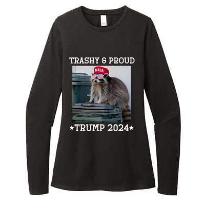 Trump’S Supporters Garbage Joe Biden Trashy And Proud Trump Womens CVC Long Sleeve Shirt