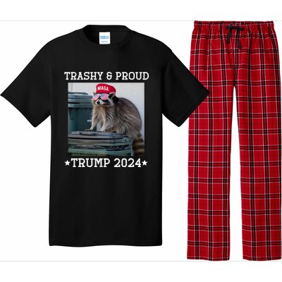 Trump’S Supporters Garbage Joe Biden Trashy And Proud Trump Pajama Set