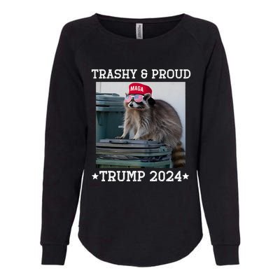 Trump’S Supporters Garbage Joe Biden Trashy And Proud Trump Womens California Wash Sweatshirt