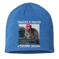 Trump’S Supporters Garbage Joe Biden Trashy And Proud Trump Sustainable Beanie