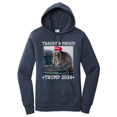 Trump’S Supporters Garbage Joe Biden Trashy And Proud Trump Women's Pullover Hoodie