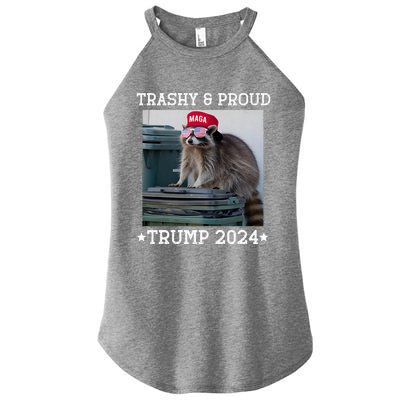 Trump’S Supporters Garbage Joe Biden Trashy And Proud Trump Women's Perfect Tri Rocker Tank