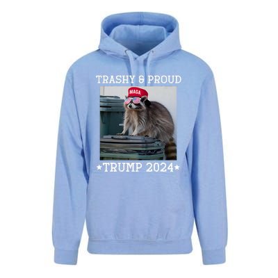 Trump’S Supporters Garbage Joe Biden Trashy And Proud Trump Unisex Surf Hoodie