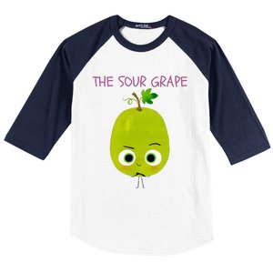 The Sour Grape Essential Baseball Sleeve Shirt