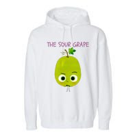 The Sour Grape Essential Garment-Dyed Fleece Hoodie