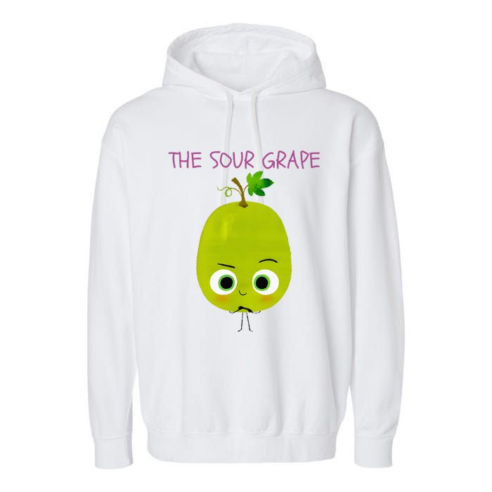 The Sour Grape Essential Garment-Dyed Fleece Hoodie