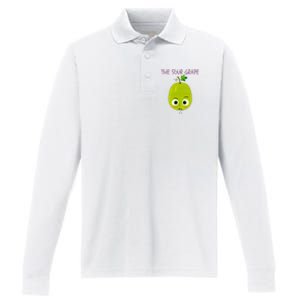 The Sour Grape Essential Performance Long Sleeve Polo