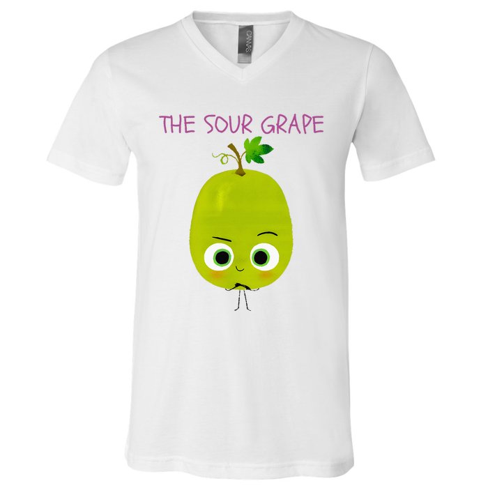 The Sour Grape Essential V-Neck T-Shirt