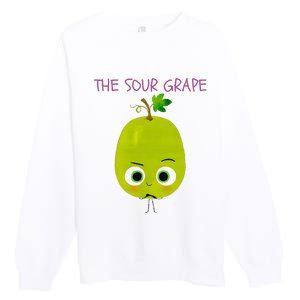 The Sour Grape Essential Premium Crewneck Sweatshirt