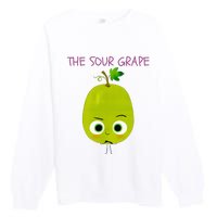 The Sour Grape Essential Premium Crewneck Sweatshirt