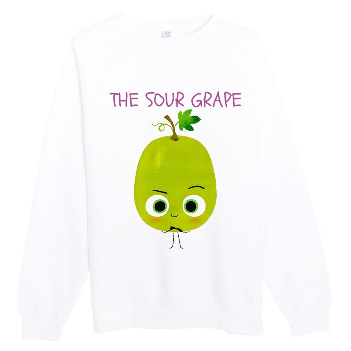 The Sour Grape Essential Premium Crewneck Sweatshirt