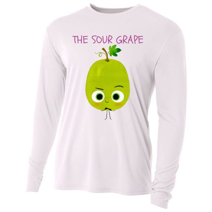 The Sour Grape Essential Cooling Performance Long Sleeve Crew