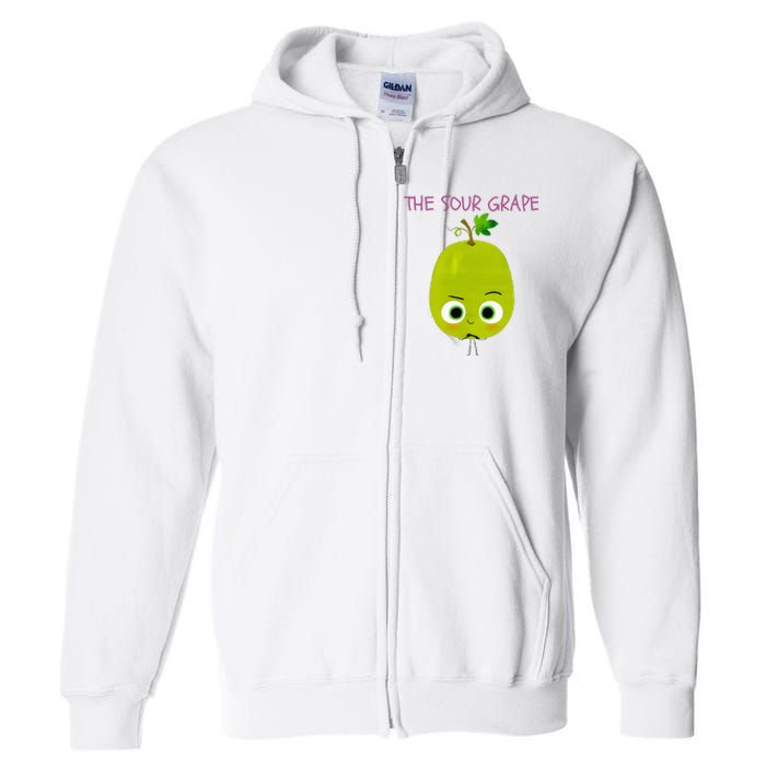 The Sour Grape Essential Full Zip Hoodie