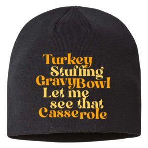 Turkey Stuffing Gravy Bowl Let Me See That Casserole Funny Sustainable Beanie