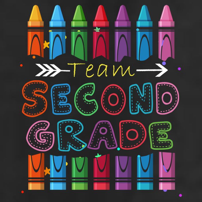 Team Second Grade Welcome Back To School Second Grade Funny Gift Adult Drive Performance Visor