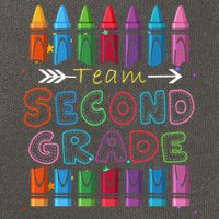 Team Second Grade Welcome Back To School Second Grade Funny Gift Cotton Canvas Backpack