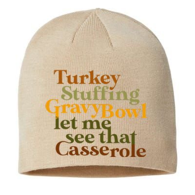 Turkey stuffing gravy bowl let me see that casserole  Sustainable Beanie