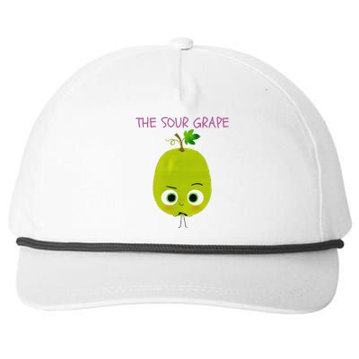 The Sour Grape Essential Gift Snapback Five-Panel Rope Hat