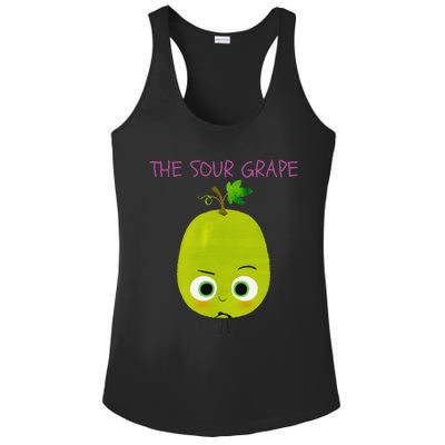 The Sour Grape Essential Gift Ladies PosiCharge Competitor Racerback Tank