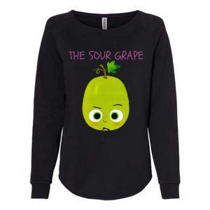 The Sour Grape Essential Gift Womens California Wash Sweatshirt