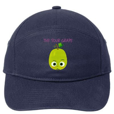 The Sour Grape Essential Gift 7-Panel Snapback Hat