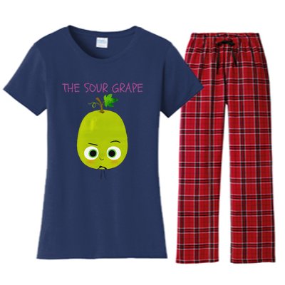 The Sour Grape Essential Gift Women's Flannel Pajama Set