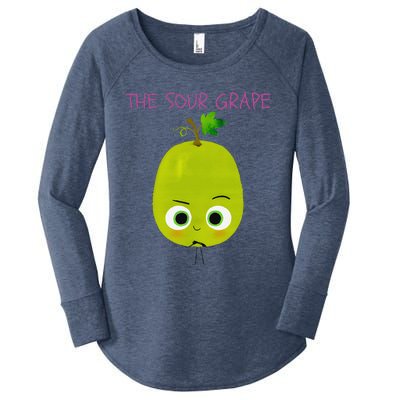 The Sour Grape Essential Gift Women's Perfect Tri Tunic Long Sleeve Shirt