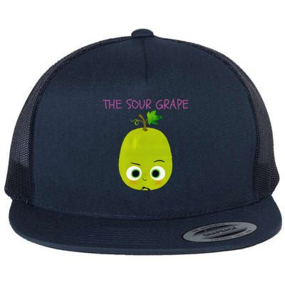 The Sour Grape Essential Gift Flat Bill Trucker Hat